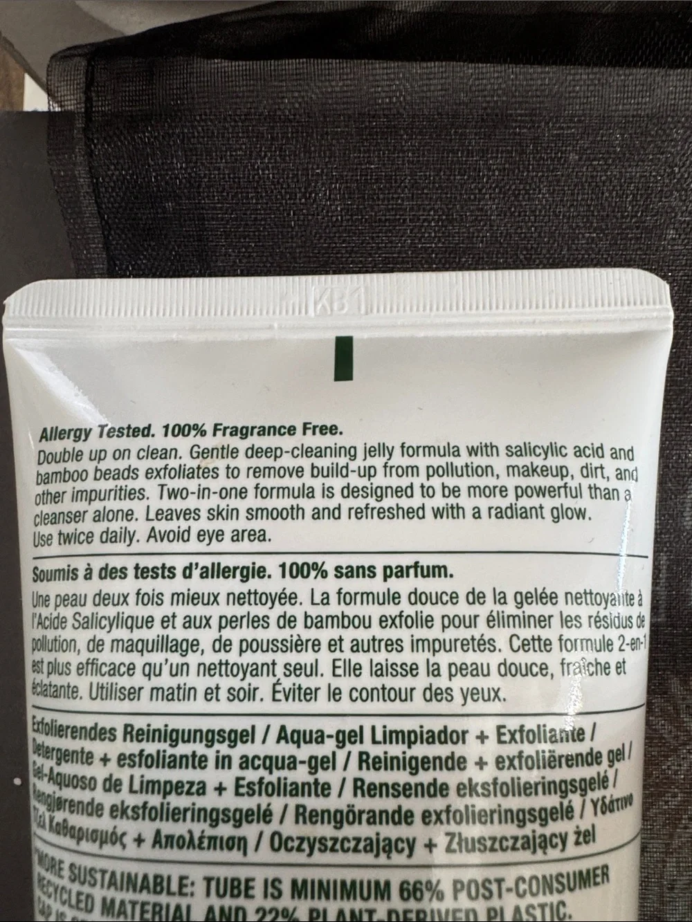 #218 CLINIQUE All About Clean Full-Size Duo: Exfoliating & Foaming Cleansers NEW - Picture 3 of 6